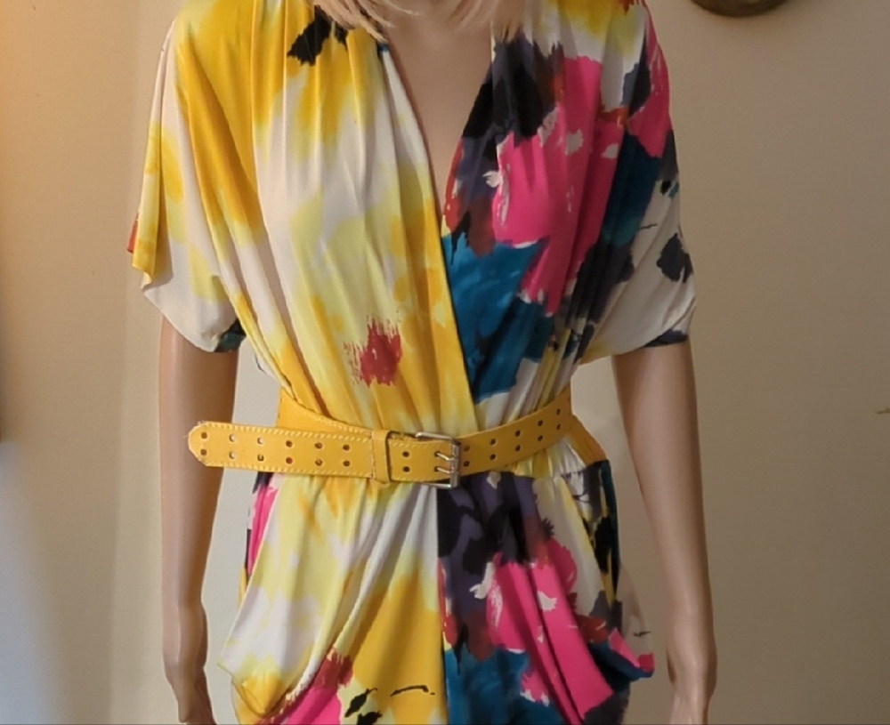 Double D Ranch Multicolor Tunic , size L ( M/)